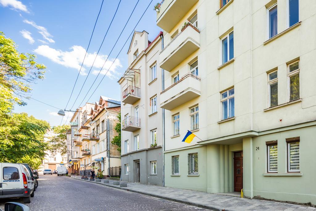 לבוב Apartment On Arkhipenka With Panorama View מראה חיצוני תמונה